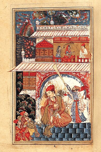 Manuscript of the Pem Nem (The Laws of Love), Ink, opaque watercolor, and gold on paper