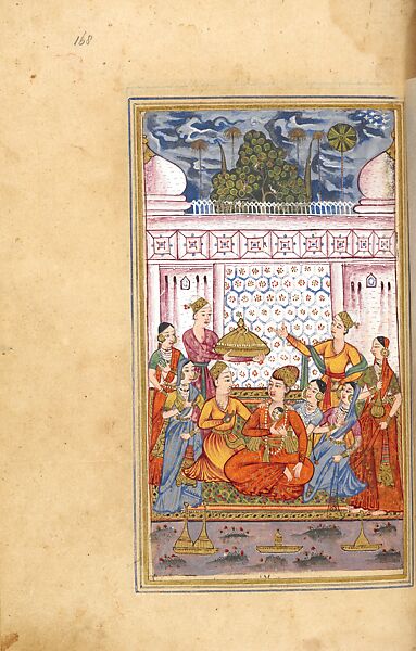 Manuscript of the Pem Nem (The Laws of Love), Ink, opaque watercolor, and gold on paper
