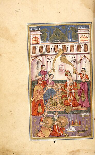 Manuscript of the Pem Nem (The Laws of Love), Ink, opaque watercolor, and gold on paper