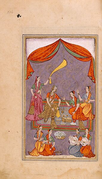 Manuscript of the Pem Nem (The Laws of Love), Ink, opaque watercolor, and gold on paper