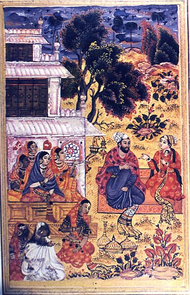 Manuscript of the Pem Nem (The Laws of Love), Ink, opaque watercolor, and gold on paper