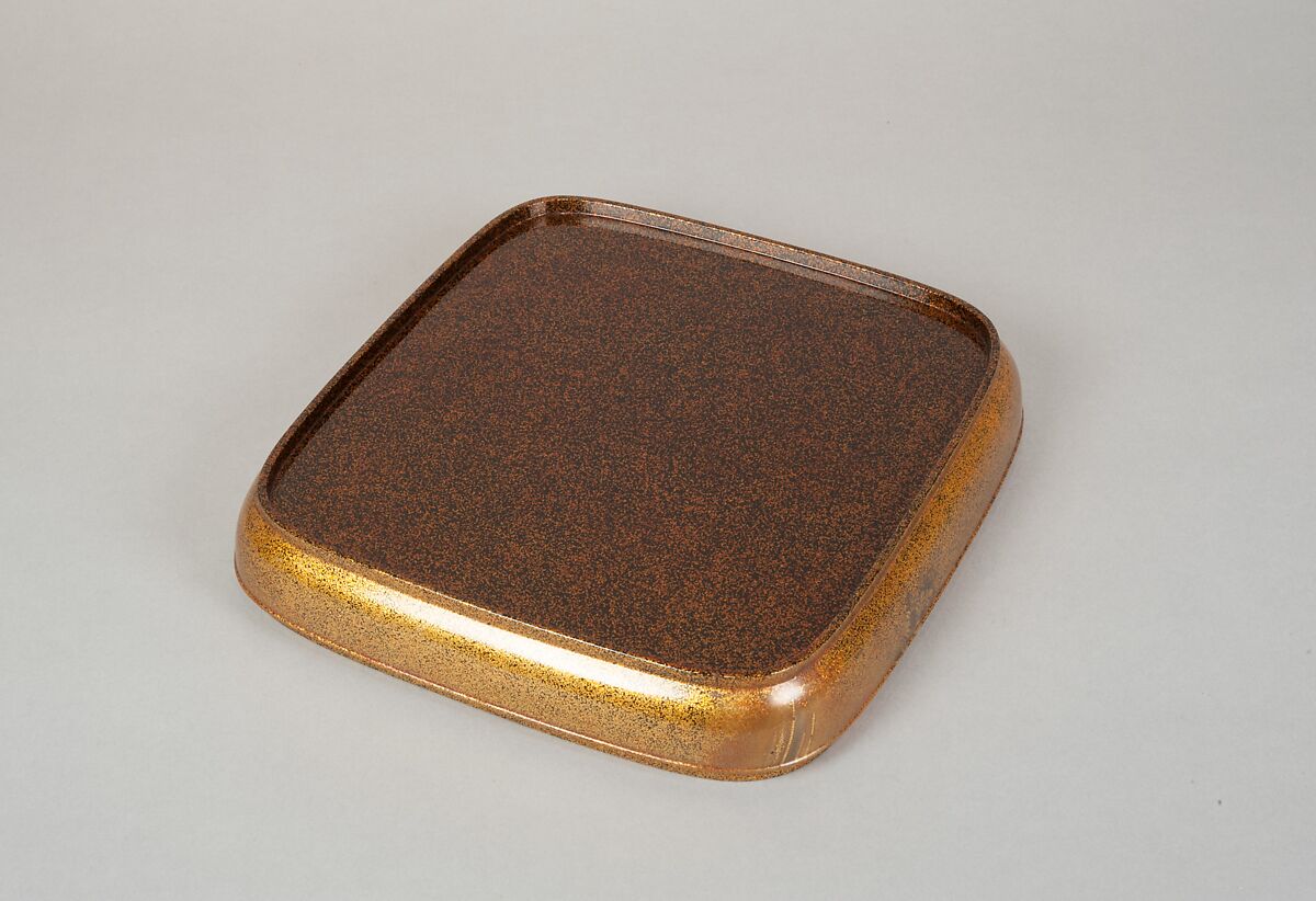 Writing Box with Design of Flowering Bush Clover and Sun, Gold, silver togidashimaki-e, hiramaki-e, takamaki-e, cut-out gold foil application, Japan