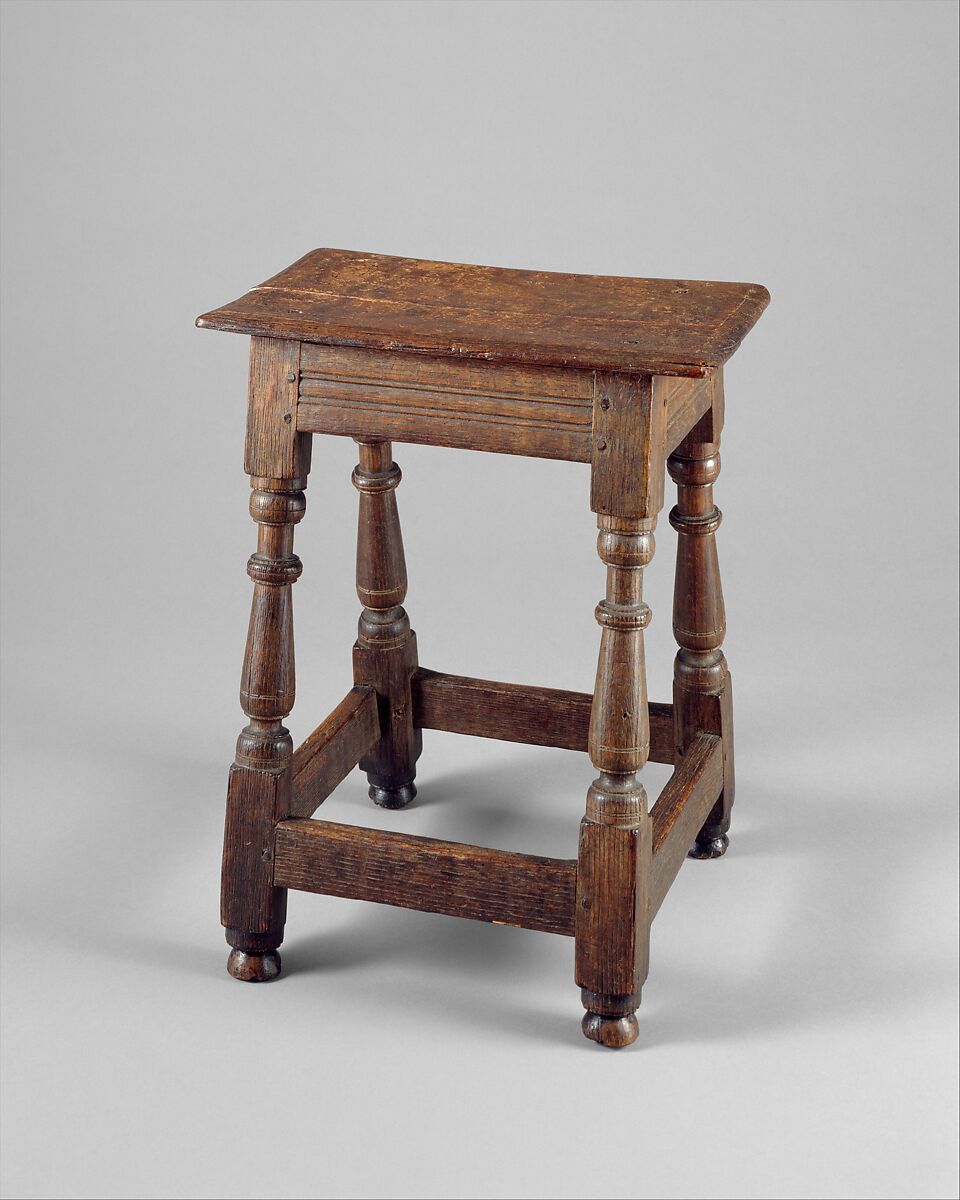Joint stool, White oak, red oak, American