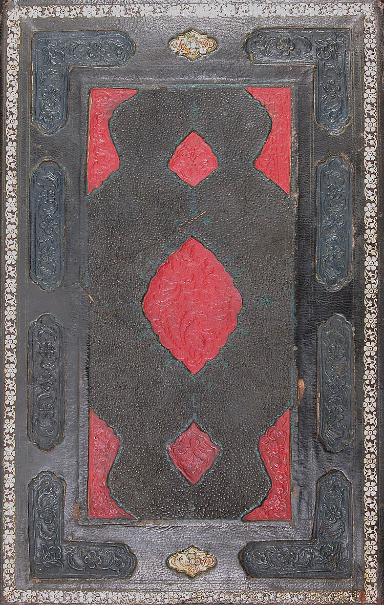 Yusuf and Zulaykha of Jami, Mir 'Ali al-Husaini, Main support: Ink, opaque watercolor, and gold on paper
Binding (modern): leather