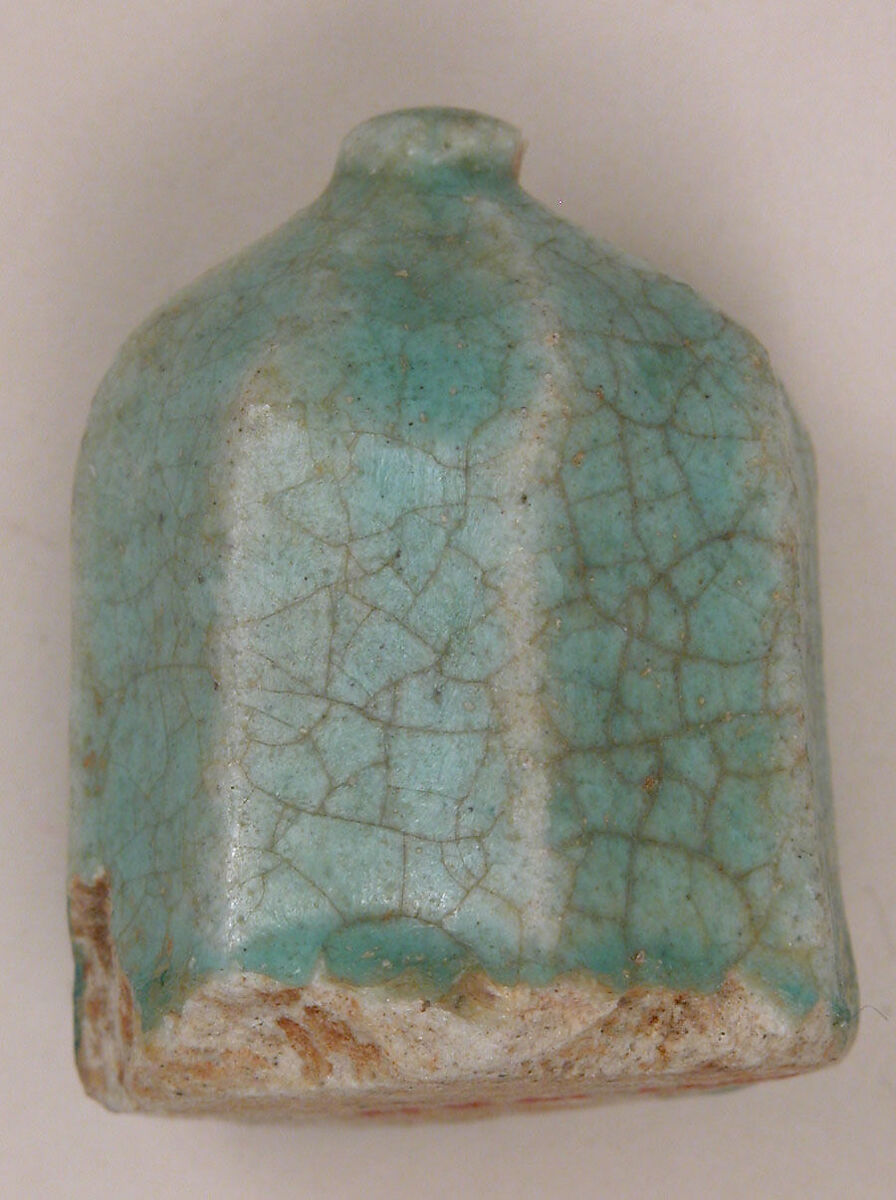 Chess Piece, Pawn, Earthenware; glazed 