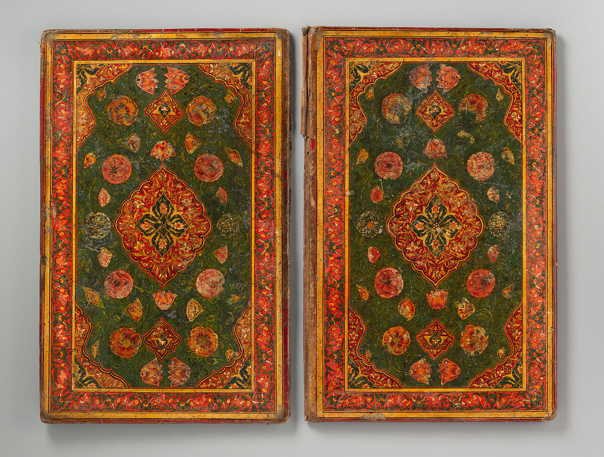 Bookbinding (Jild-i kitab), Pasteboard; painted and lacquered 