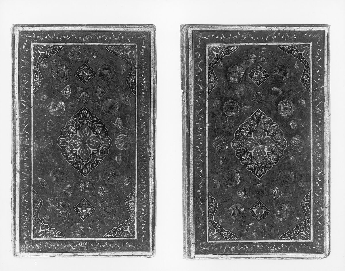 Bookbinding (Jild-i kitab), Pasteboard; painted and lacquered