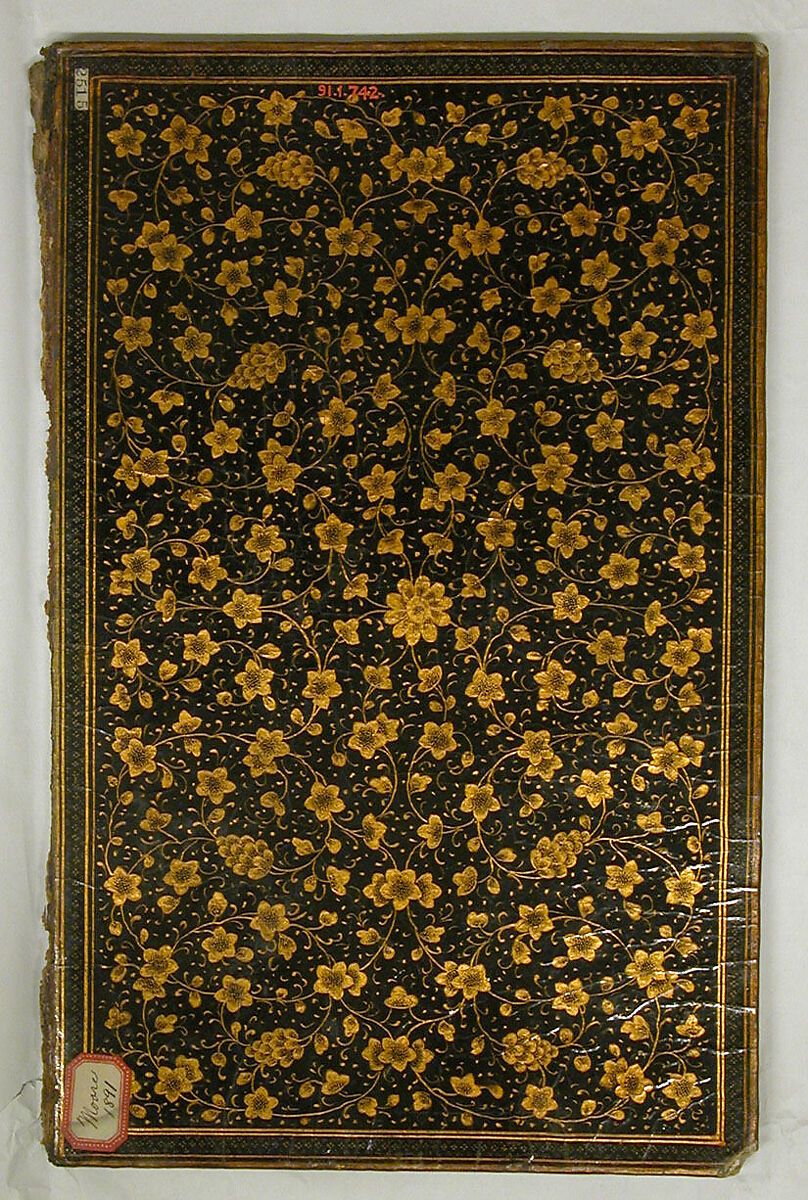 Bookbinding (Jild-i kitab), Pasteboard; painted and lacquered
