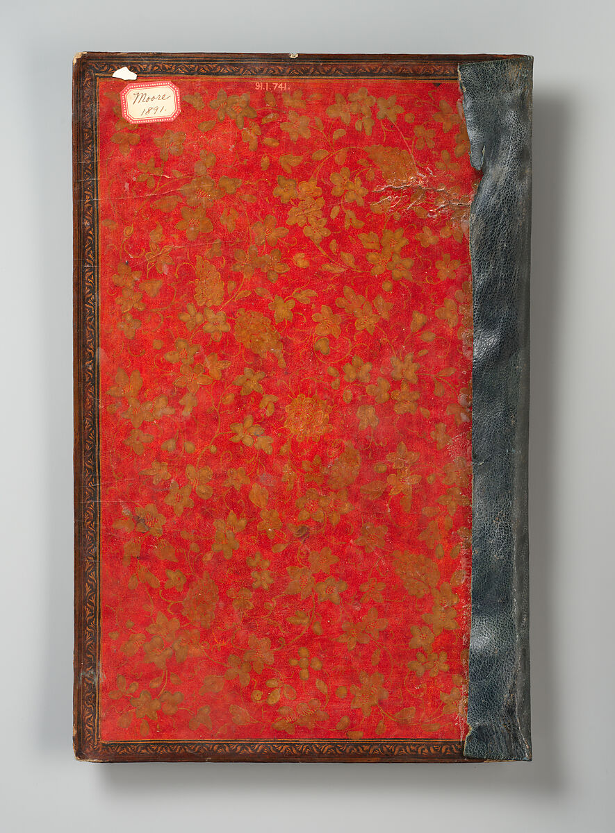 Bookbinding (Jild-i kitab), Pasteboard; painted and lacquered