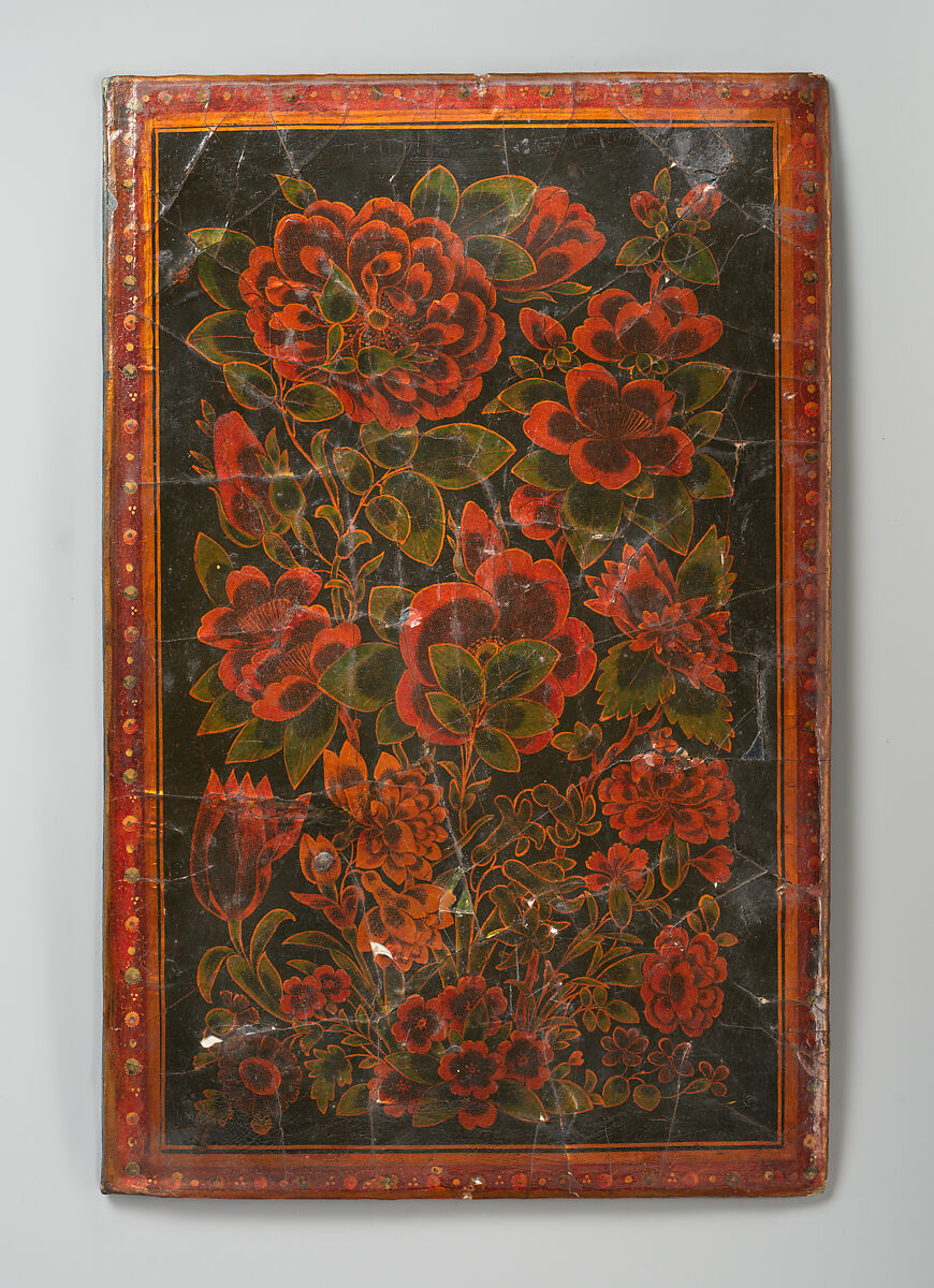 Bookbinding (Jild-i kitab), Pasteboard; painted and lacquered