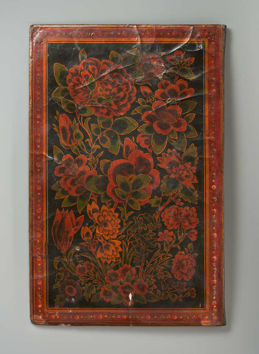 Bookbinding (Jild-i kitab), Pasteboard; painted and lacquered