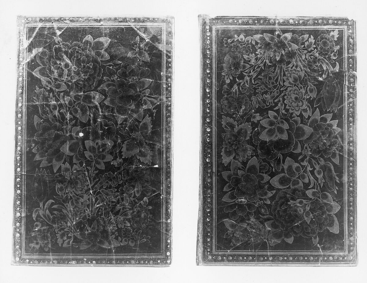 Bookbinding (Jild-i kitab), Pasteboard; painted and lacquered