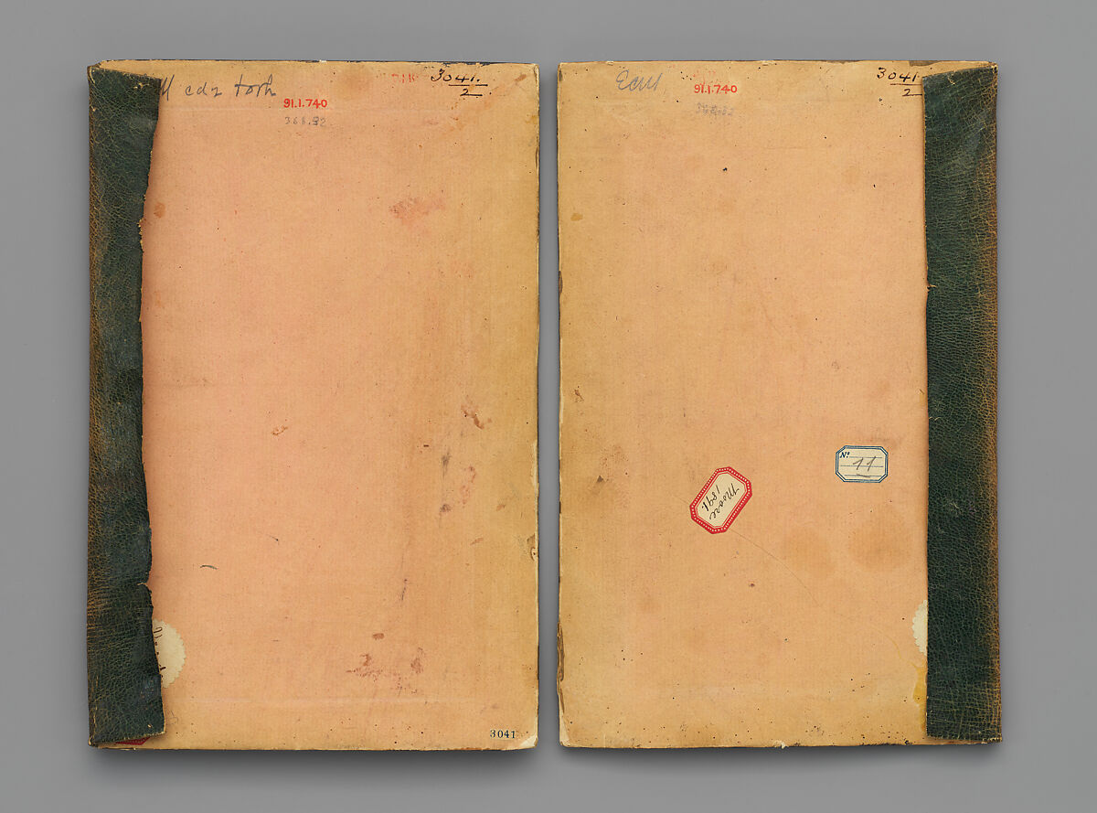 Bookbinding (Jild-i kitab), Pasteboard; painted and lacquered