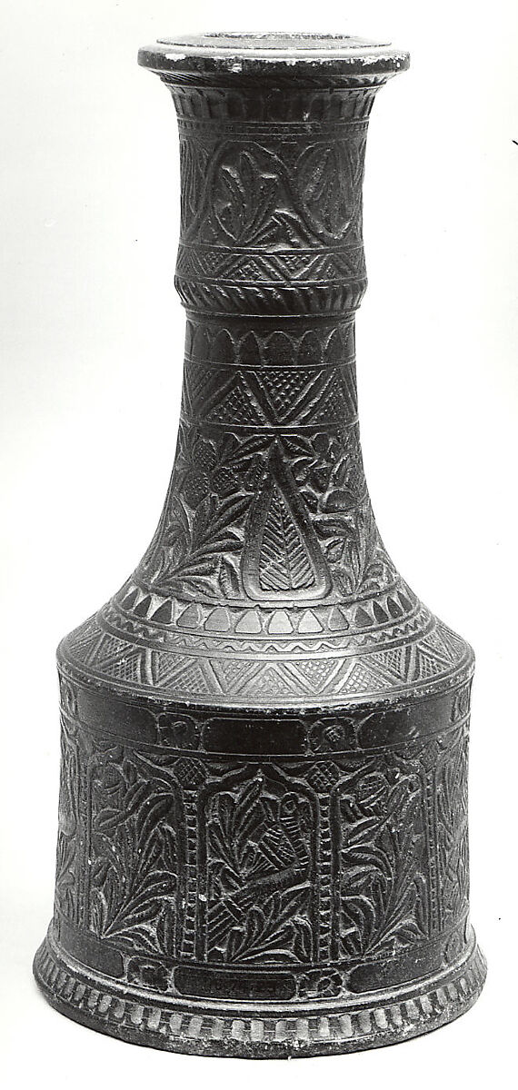 Vase, Stone; carved