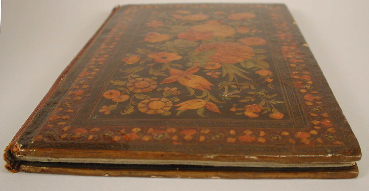 Salaman u Absal of Maulana Nur al-Din 'Abd-Rahman Jami, Maulana Nur al-Din `Abd al-Rahman Jami (Iranian, Jam 1414–92 Herat), Ink, opaque watercolor, and gold on paper
Binding: pasteboard; painted and lacquered