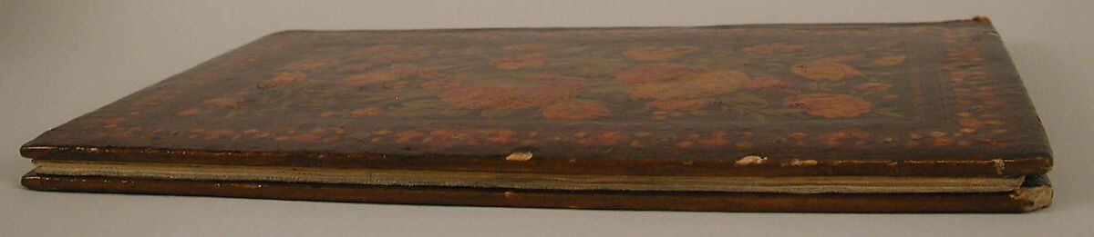 Salaman u Absal of Maulana Nur al-Din 'Abd-Rahman Jami, Maulana Nur al-Din `Abd al-Rahman Jami (Iranian, Jam 1414–92 Herat), Ink, opaque watercolor, and gold on paper
Binding: pasteboard; painted and lacquered