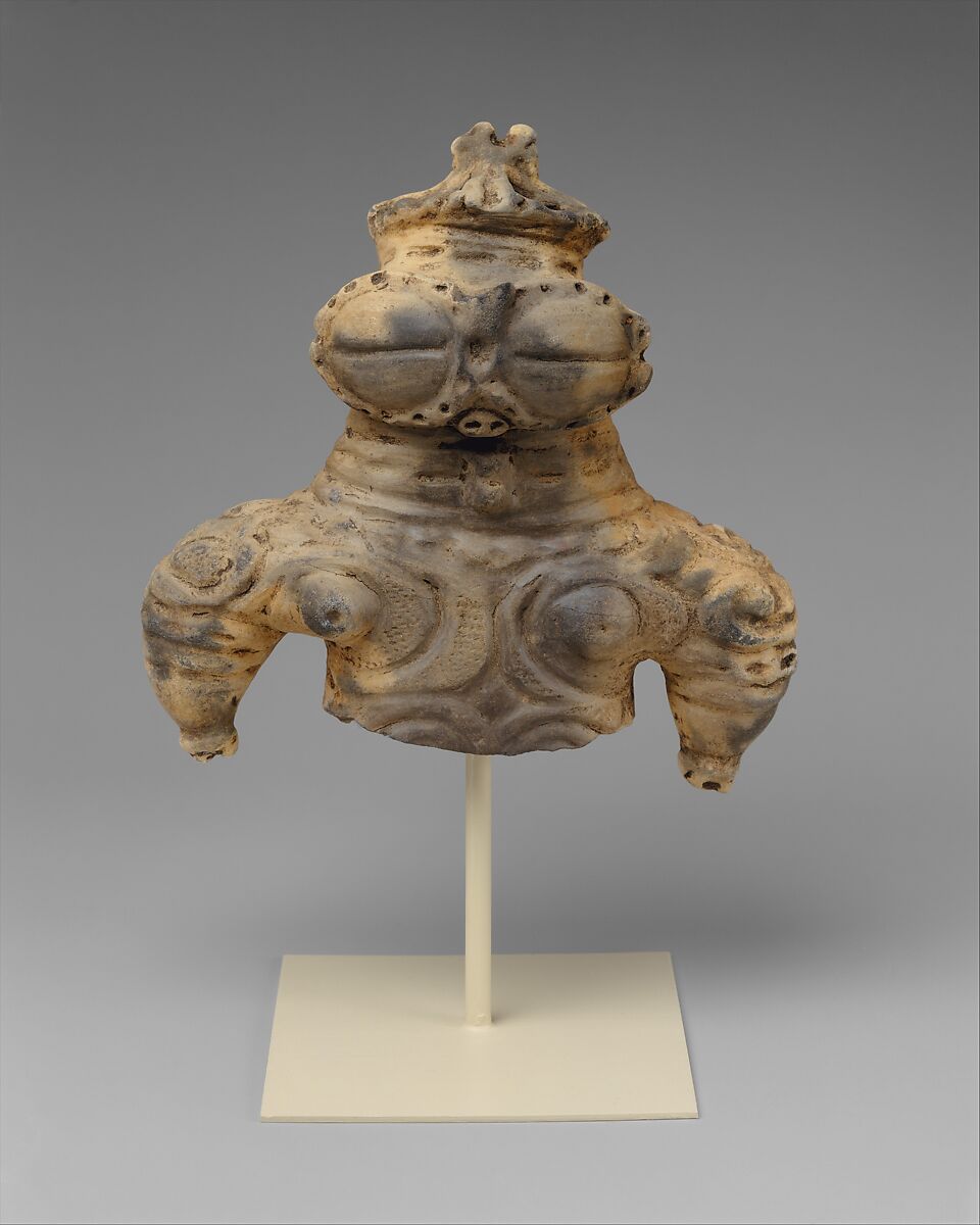 Dogū (Clay Figurine), Earthenware with cord-marked and incised decoration (Tōhoku region), Japan 