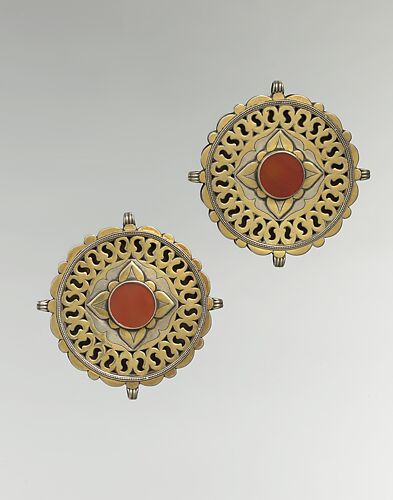 Pectoral Disc Ornament, One of a Pair