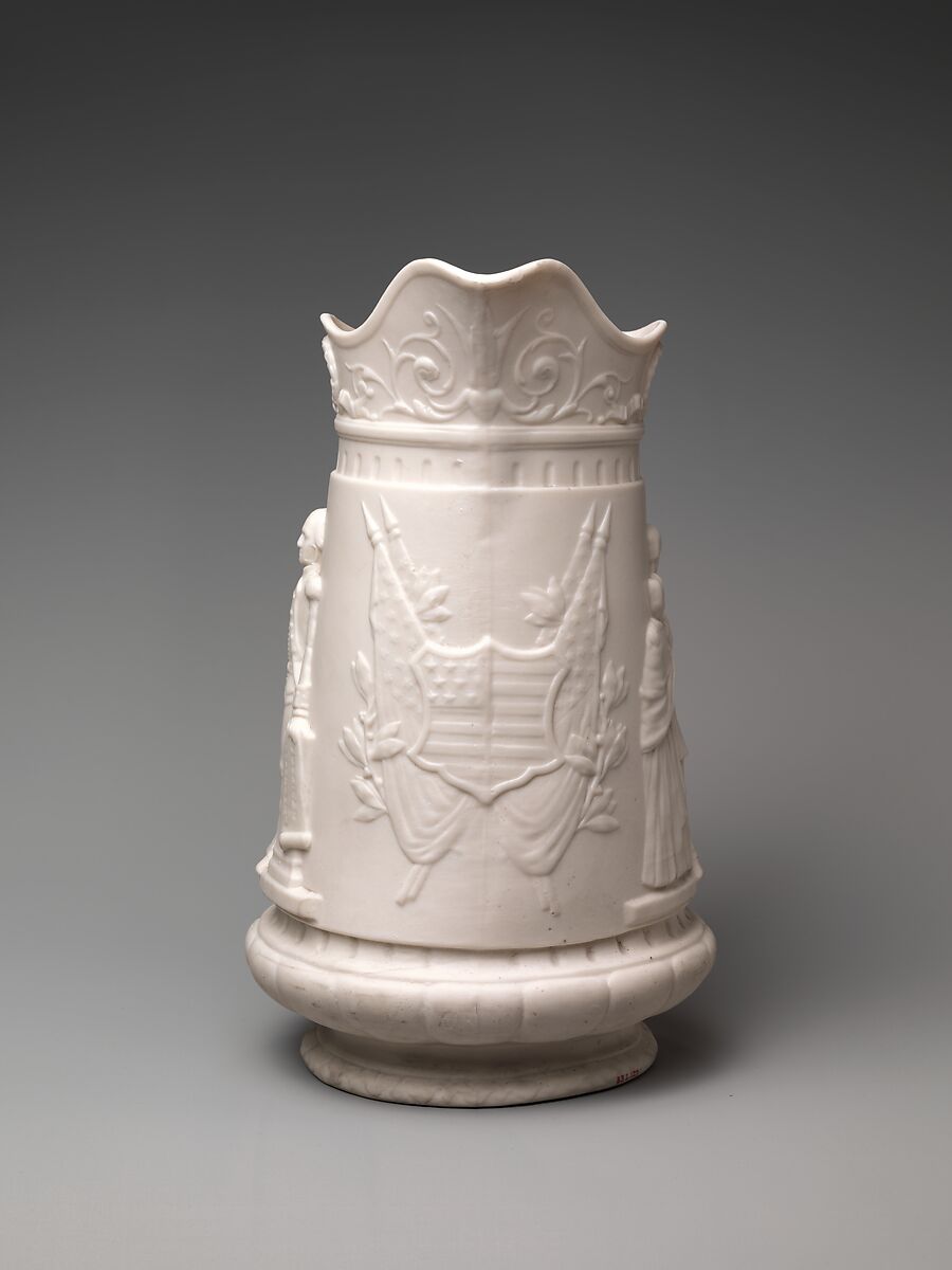 Jug, Porcelain, British