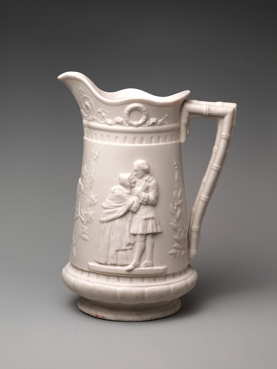 Jug, Porcelain, British 