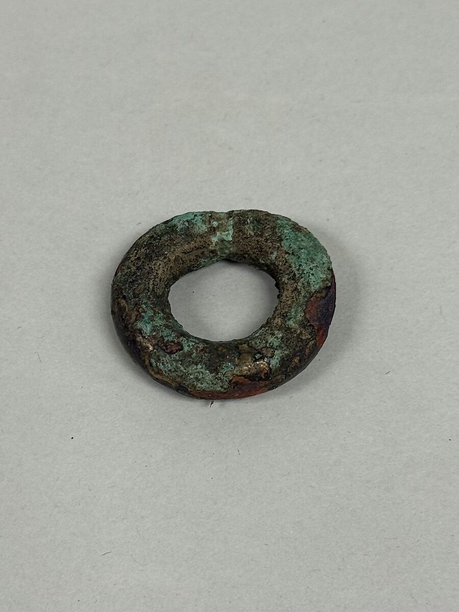 Earring, Gilt copper, Japan