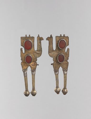 Boy's Amulet in the Shape of Camels, One of a Pair