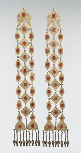 Dorsal Plait Ornament, One of a Pair
