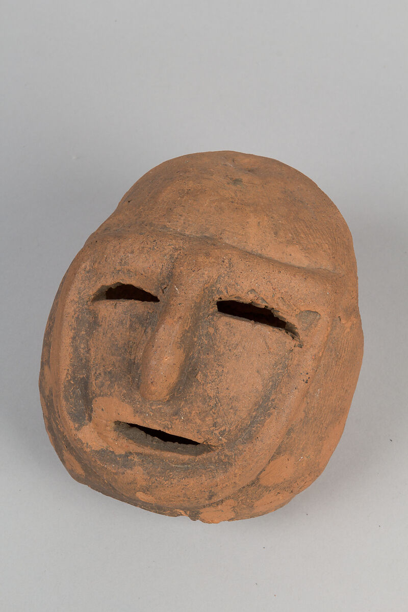 Masked Haniwa Figure, Earthenware, Japan 