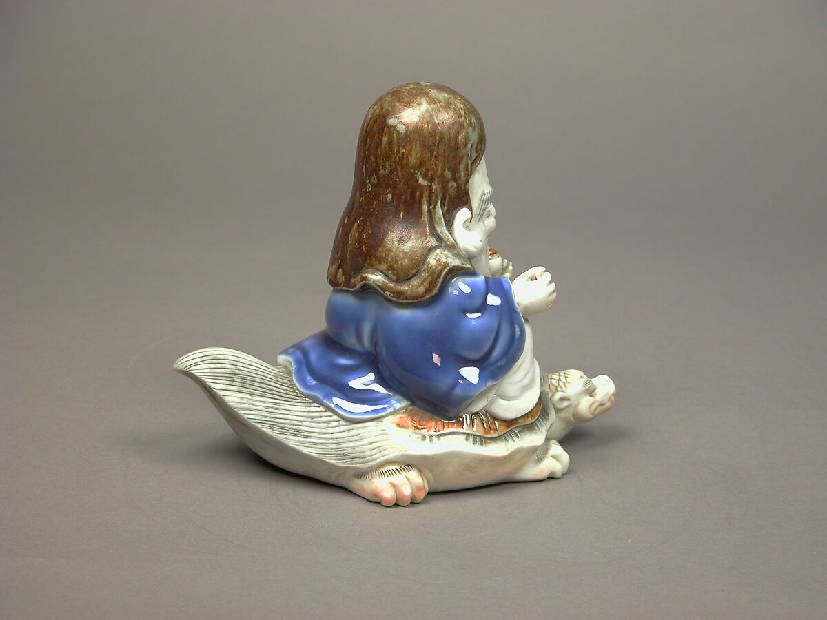 Jurōjin, Porcelain with enamels (Hirado ware), Japan