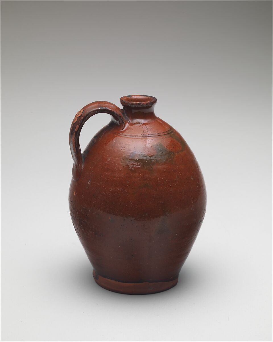 Jug, Earthenware, American 