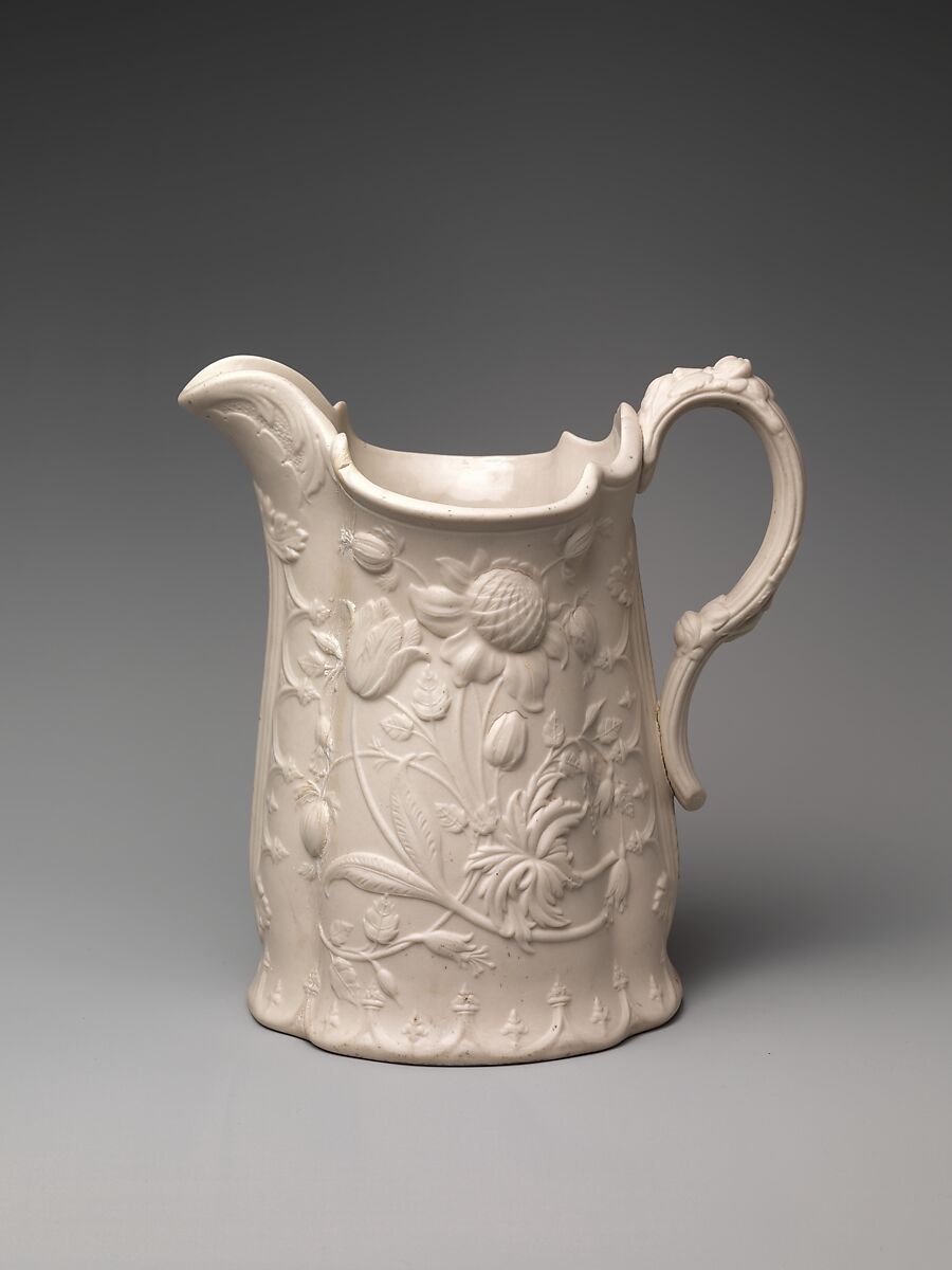 Jug, Parian porcelain, American 