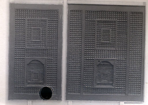 Mashrabiyya Screen, Wood; turned