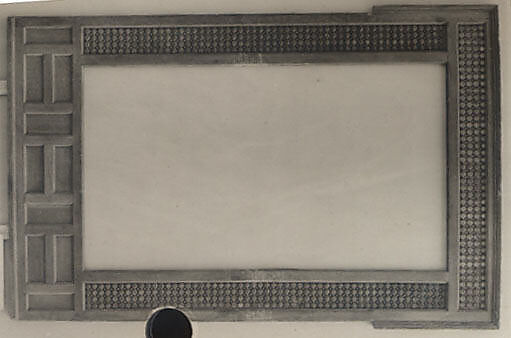 Mashrabiyya Screen, Wood; turned