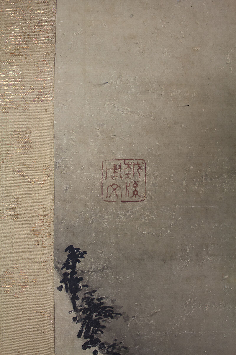 Landscapes of Autumn and Winter, Spurious seal of Tenshō Shūbun (Japanese, active 1414–before 1463), Diptych of hanging scrolls; ink and color on paper, Japan
