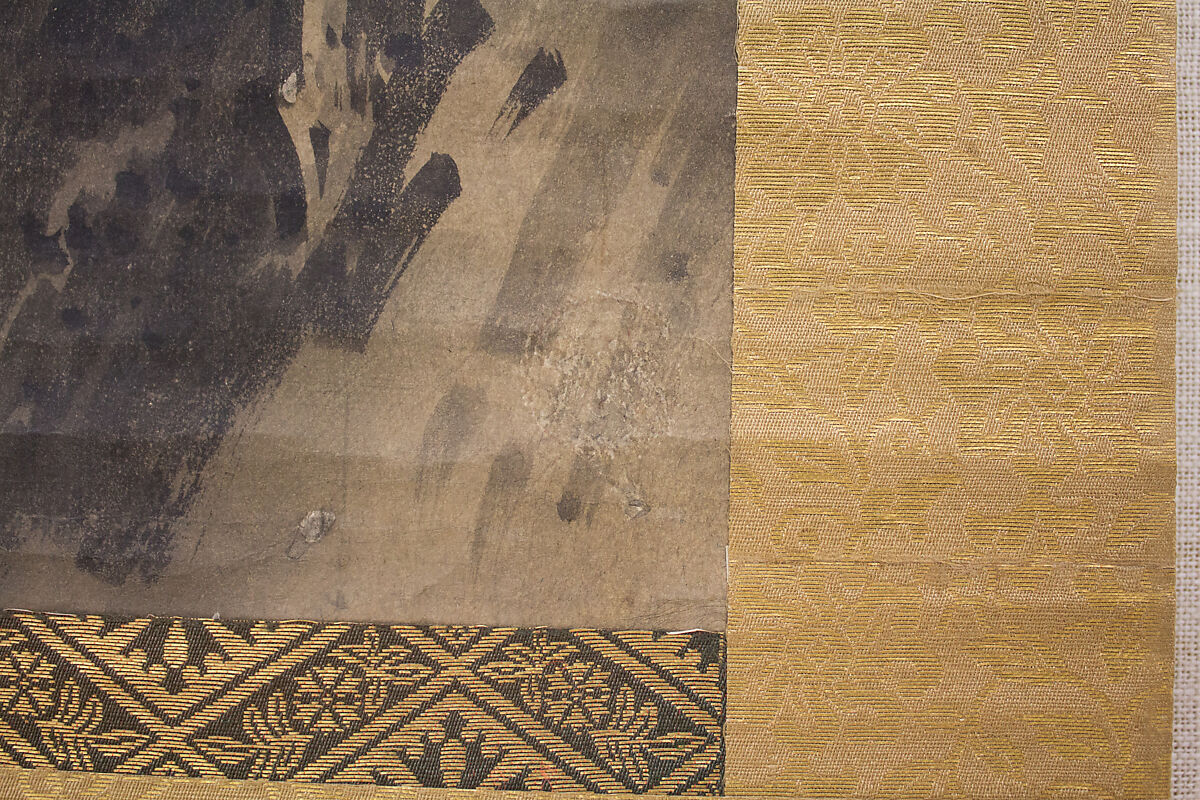 Pavilion on Mountain Stream, In the Style of Sesshū Tōyō 雪舟等楊 (Japanese, 1420–1506), Hanging scroll; ink on paper, Japan