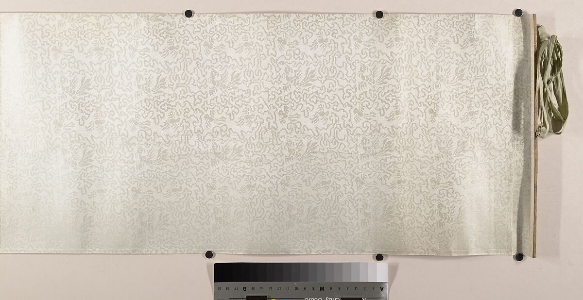 Poem on retirement, Song Ke (Chinese, 1327–1387), Handscroll; ink on gold-flecked paper, China