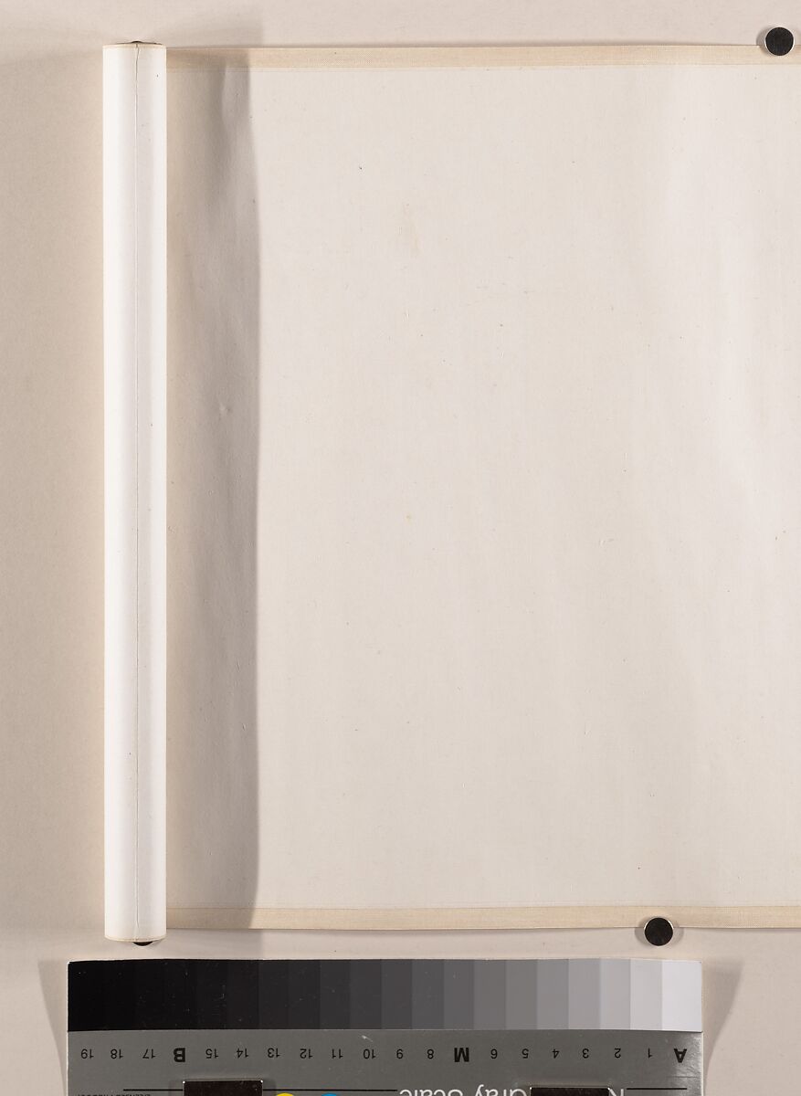 Poem on retirement, Song Ke (Chinese, 1327–1387), Handscroll; ink on gold-flecked paper, China