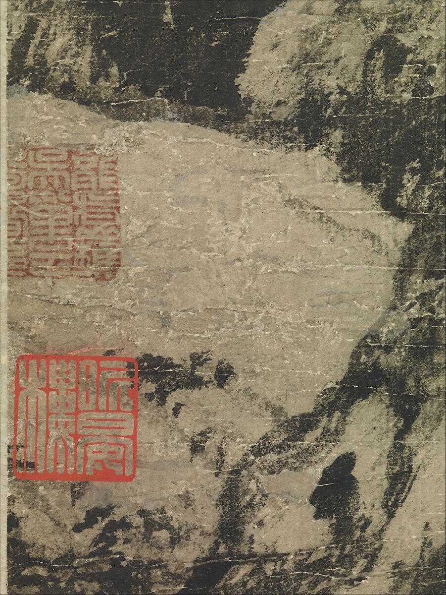 Dragon pine, Wu Boli (Chinese, active late 14th–early 15th century), Hanging scroll; ink on paper, China