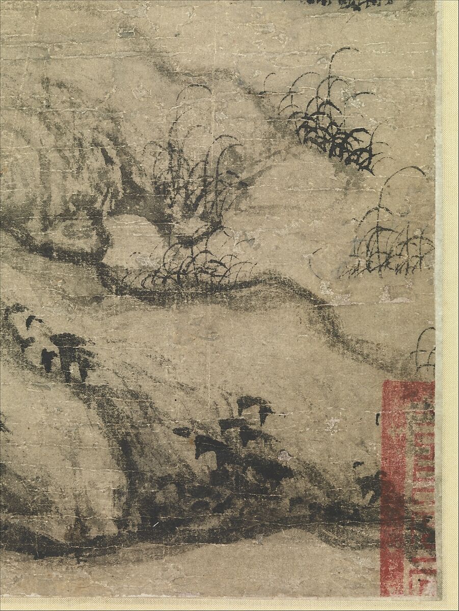Dragon pine, Wu Boli (Chinese, active late 14th–early 15th century), Hanging scroll; ink on paper, China