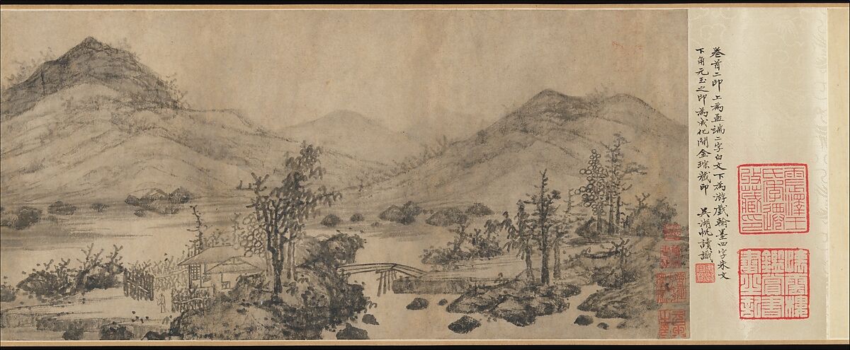 Joys of the Fisherman, Wang Fu (Chinese, 1362–1416), Handscroll; ink on paper, China