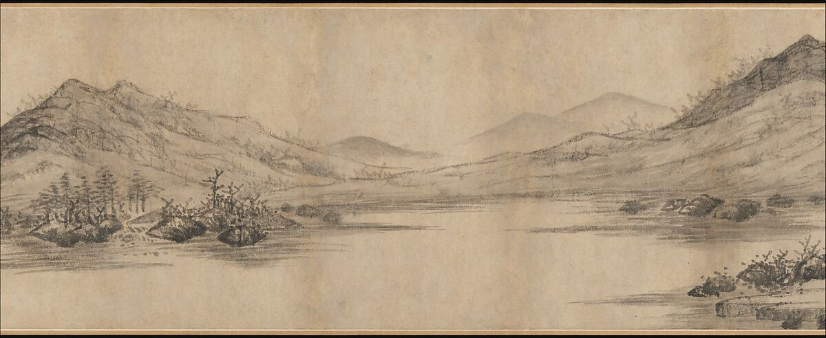 Joys of the Fisherman, Wang Fu (Chinese, 1362–1416), Handscroll; ink on paper, China