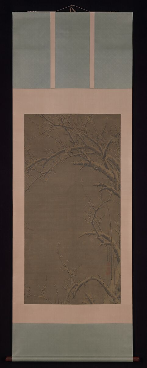 The Pure Whiteness of Winter, Xu Jing (Chinese, active first half 15th century), Hanging scroll; ink on silk, China