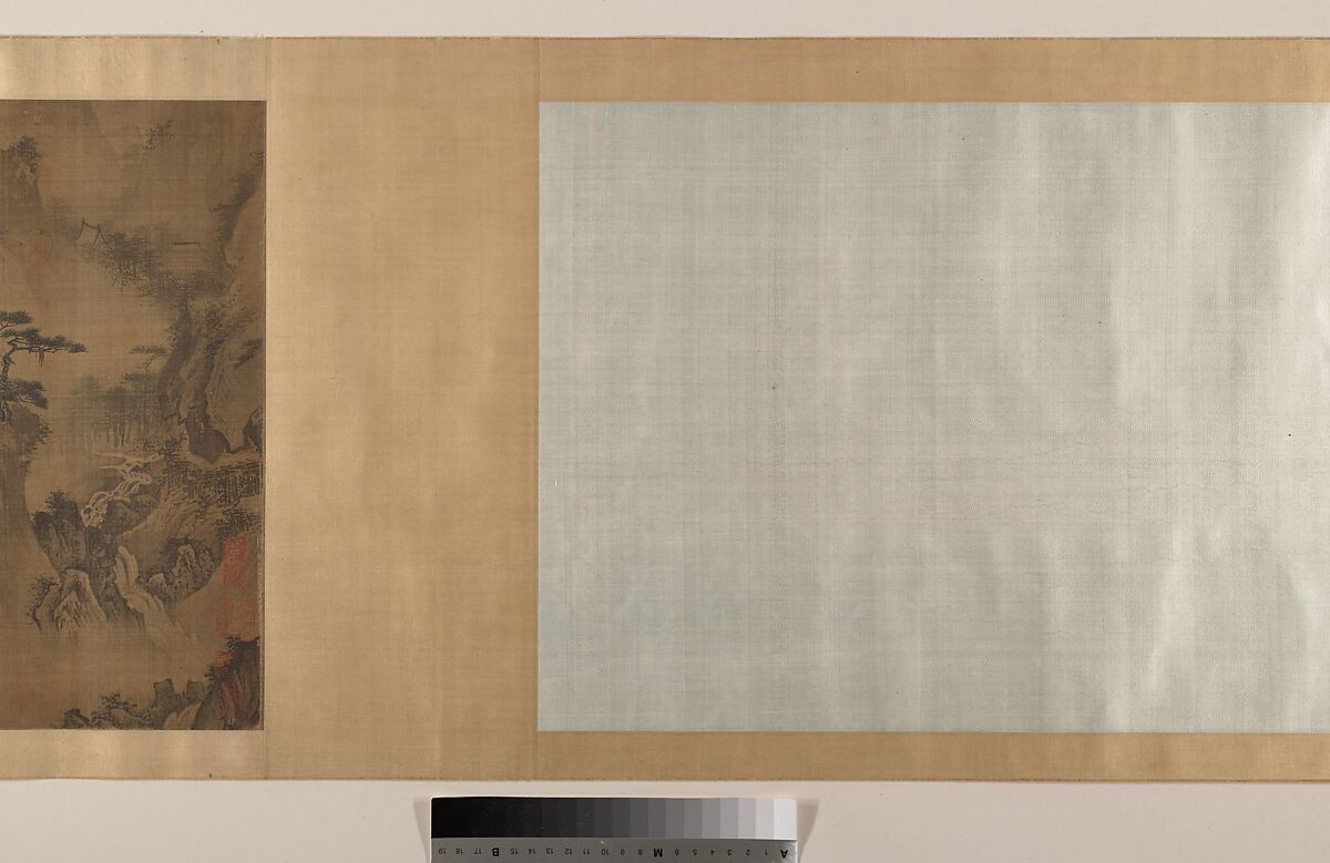 Landscape of the four seasons, Unidentified artist Chinese, active 15th century, Handscroll; ink and color on silk, China