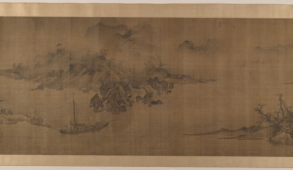Landscape of the four seasons, Unidentified artist Chinese, active 15th century, Handscroll; ink and color on silk, China