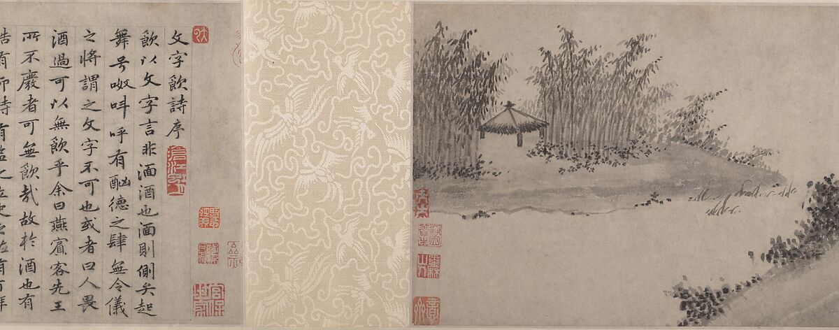 Drinking and Composing Poetry, Yao Shou (Chinese, 1423–1495), Handscroll; ink on paper, China