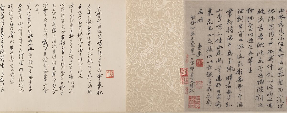 Drinking and Composing Poetry, Yao Shou (Chinese, 1423–1495), Handscroll; ink on paper, China