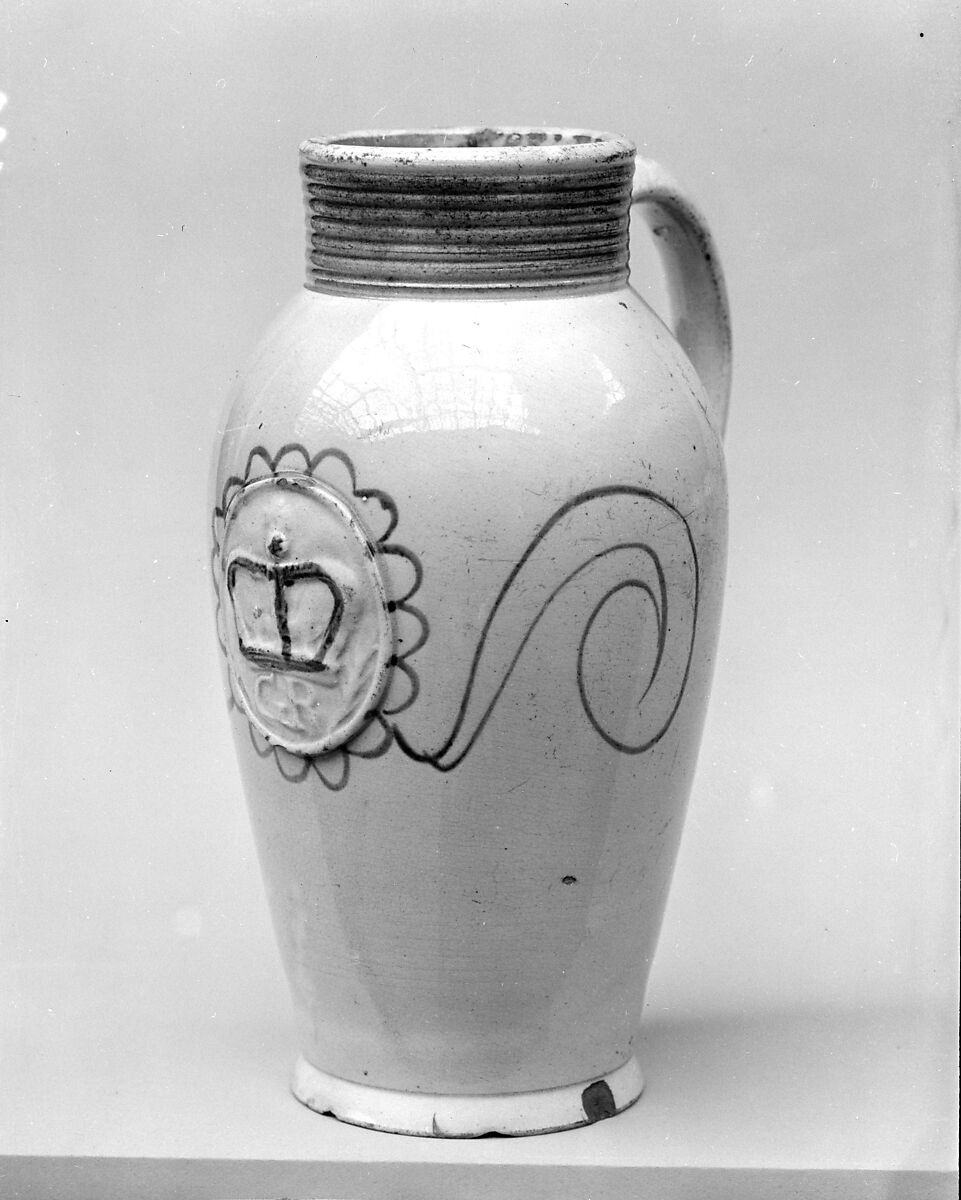 Jug, Earthenware, British 