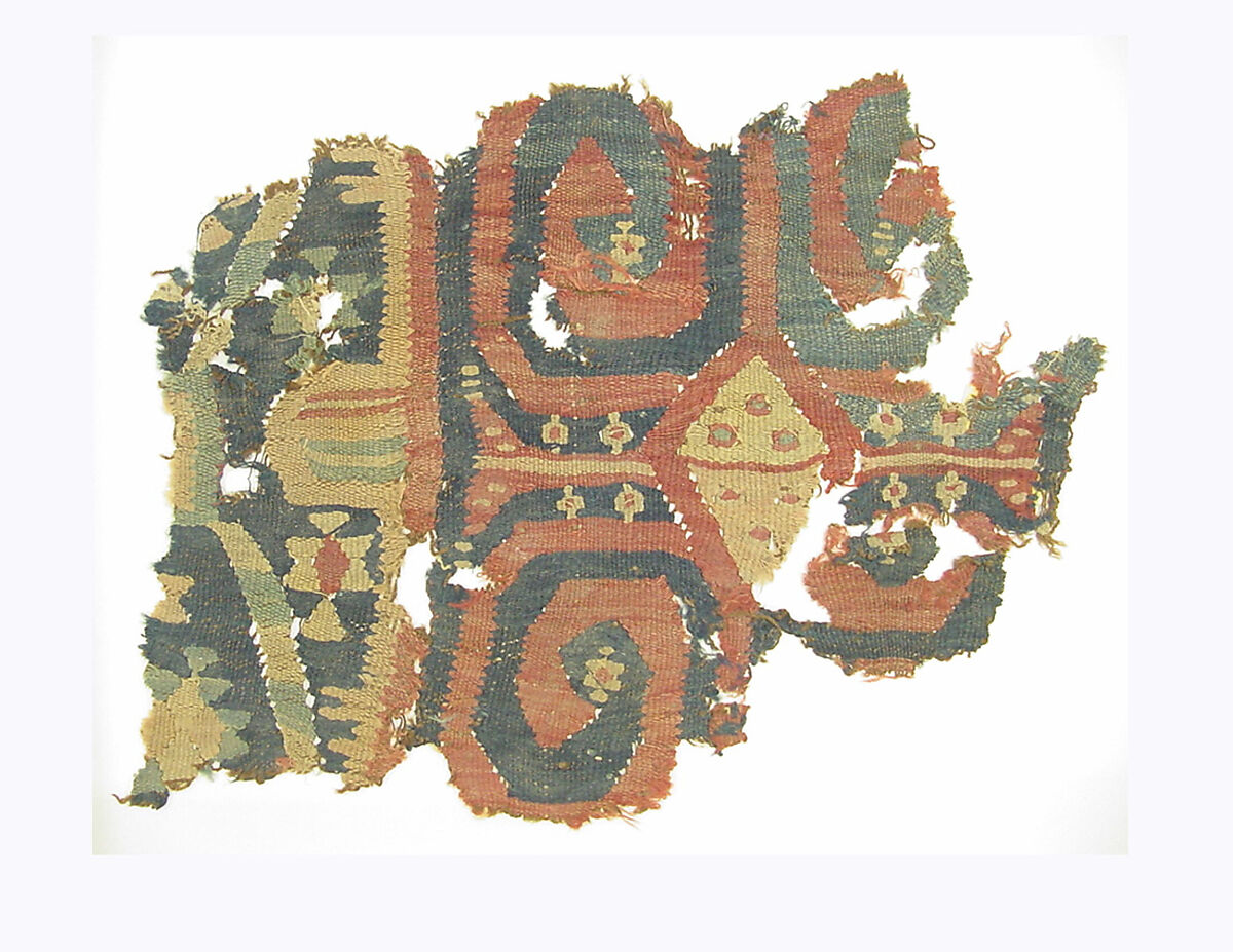 Textile Fragment, Wool (possibly "taquete" weave)