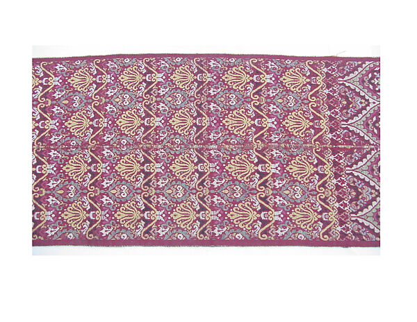 Moroccan Wedding Sash, Silk; woven