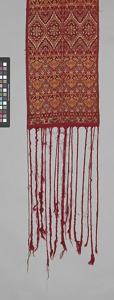 Moroccan Wedding Sash, Silk; woven